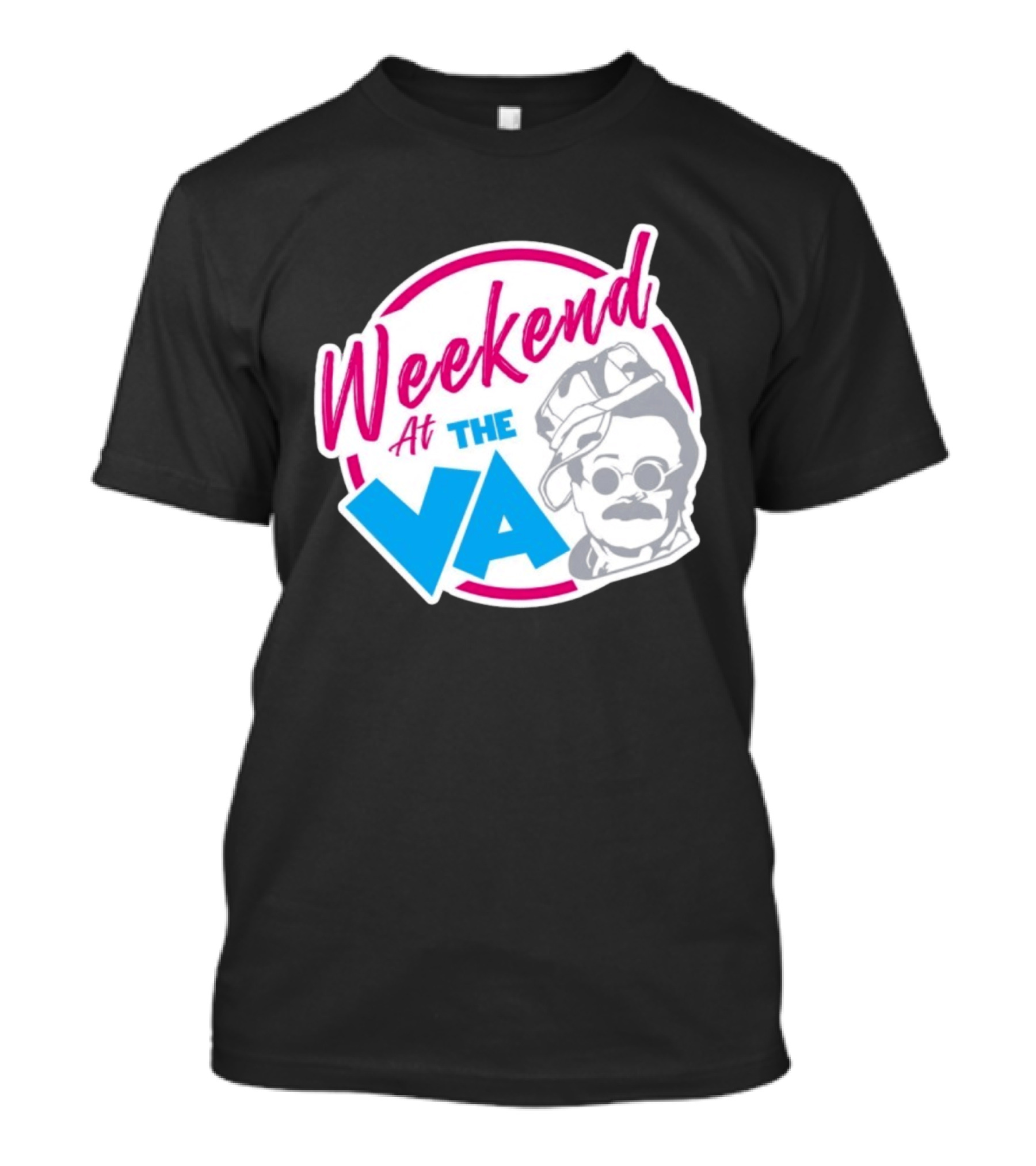 Weekend At The VA Iconic Silhouette Throwback T-Shirt