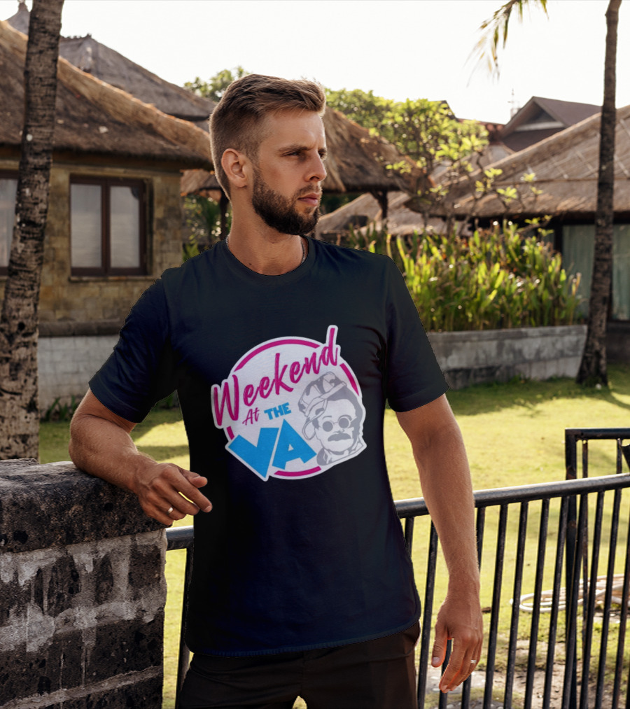 Weekend At The VA Iconic Silhouette Throwback T-Shirt