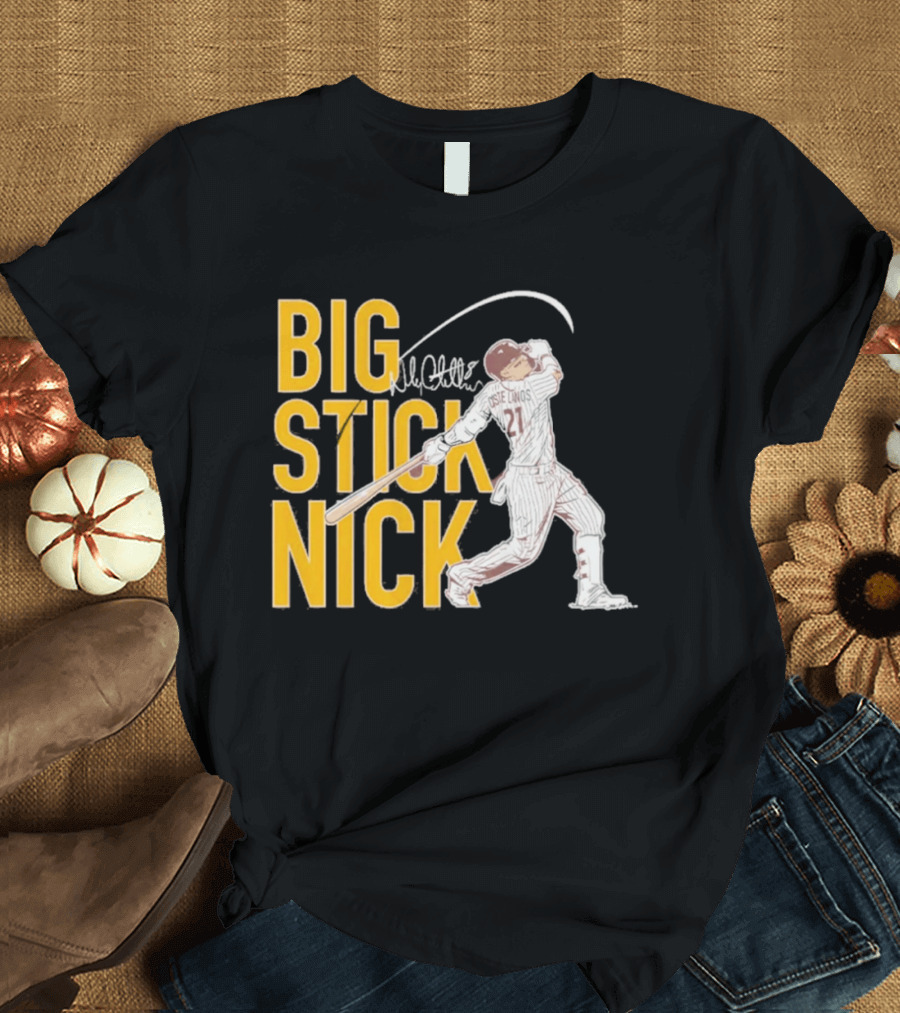 Big Stick Nick Castellanos Padres Baseball T-Shirt