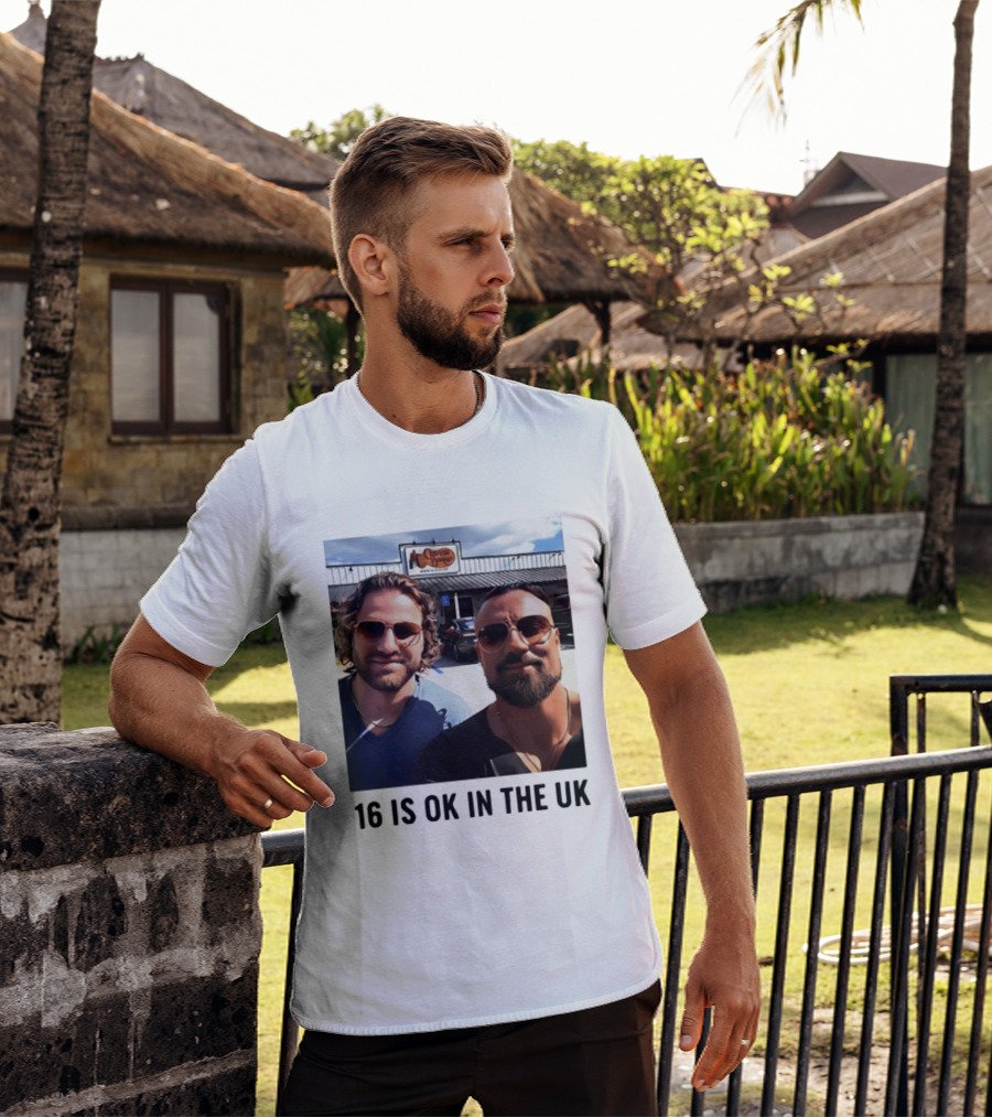 Adam Page Marty Scurll Cracker Barrel 16 Is OK In The UK T-Shirt