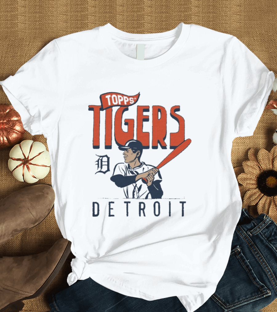 MLB Topps Detroit Tigers Raglan Player T-Shirt