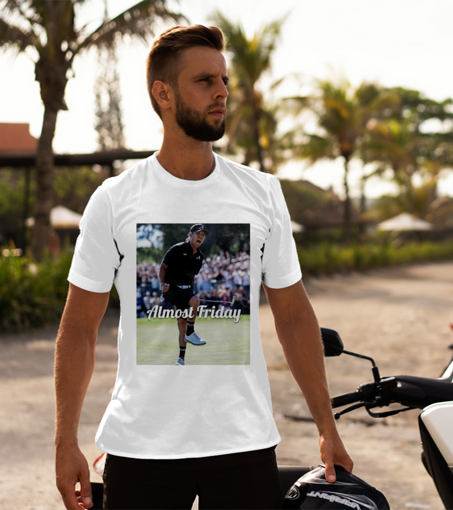 Anthony Kim Almost Friday Golf Comeback Celebration Moment T-Shirt