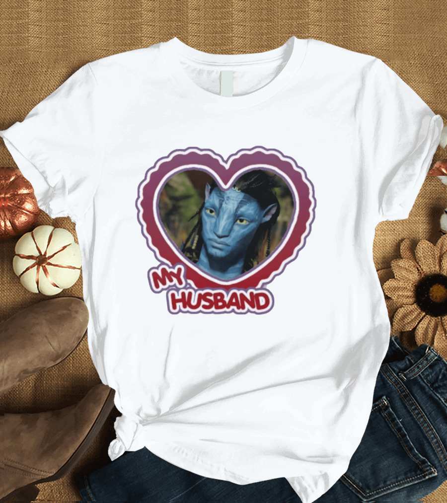 Jake Sully My Husband Avatar Heart Fan Favorite T-Shirt