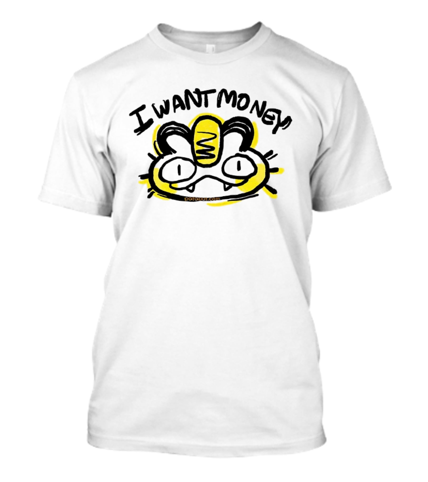 I Want Money Cat Graphic Meowth T-Shirt