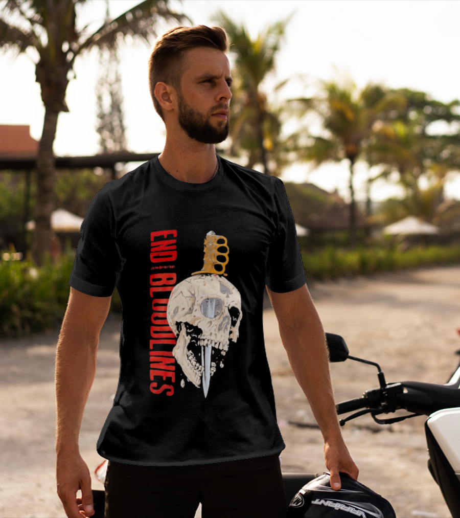 End Bloodlines Skull Dagger T-Shirt