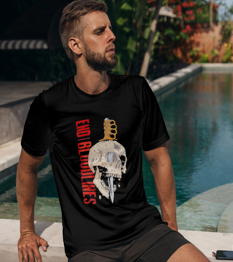 End Bloodlines Skull Dagger T-Shirt