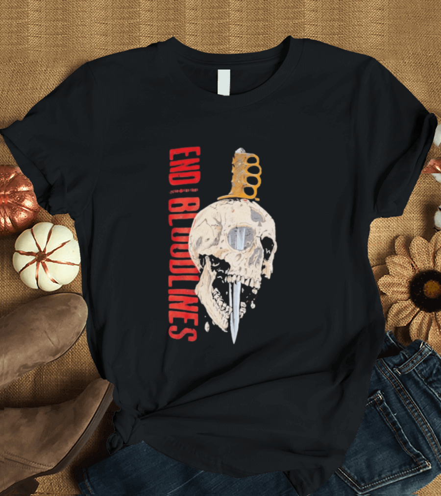 End Bloodlines Skull Dagger T-Shirt