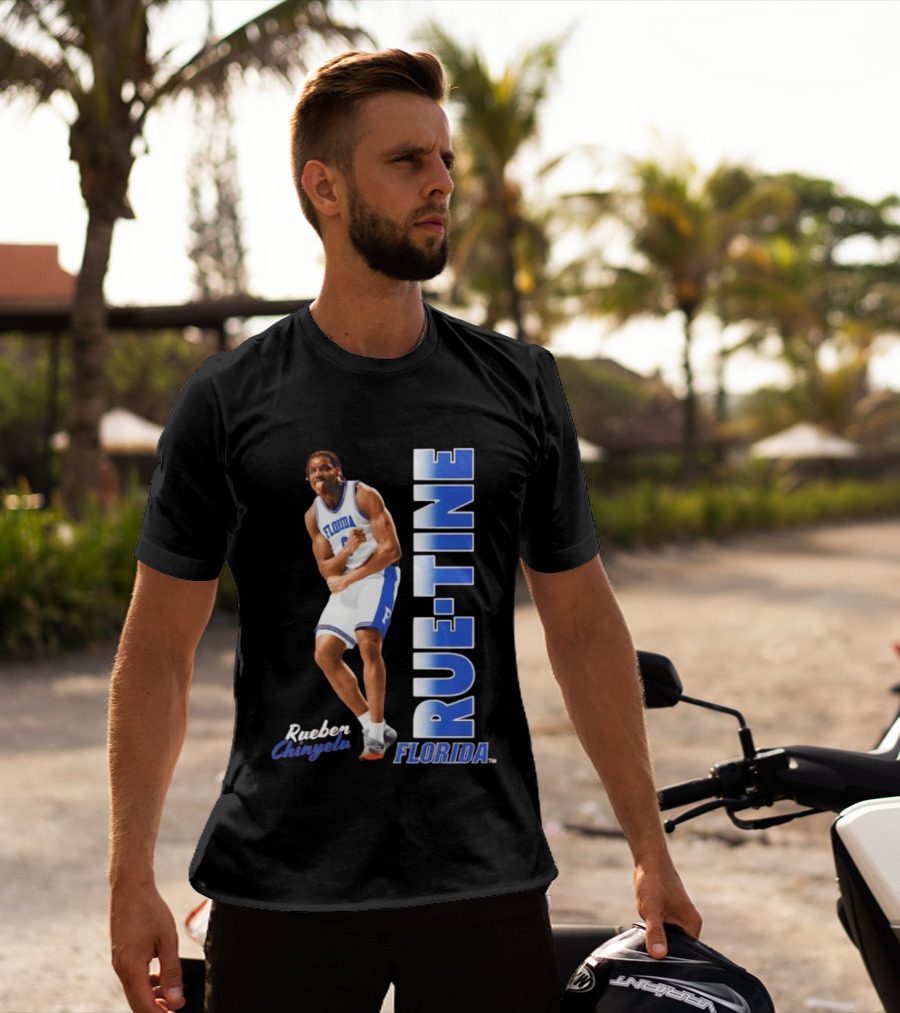 Rueben Chinyelu Florida Gators Rue Tine Basketball T-Shirt