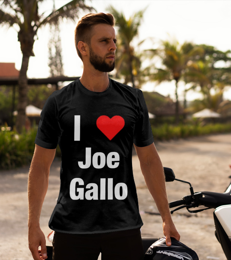 I Love Joe Gallo Merrimack Warriors Basketball T-Shirt