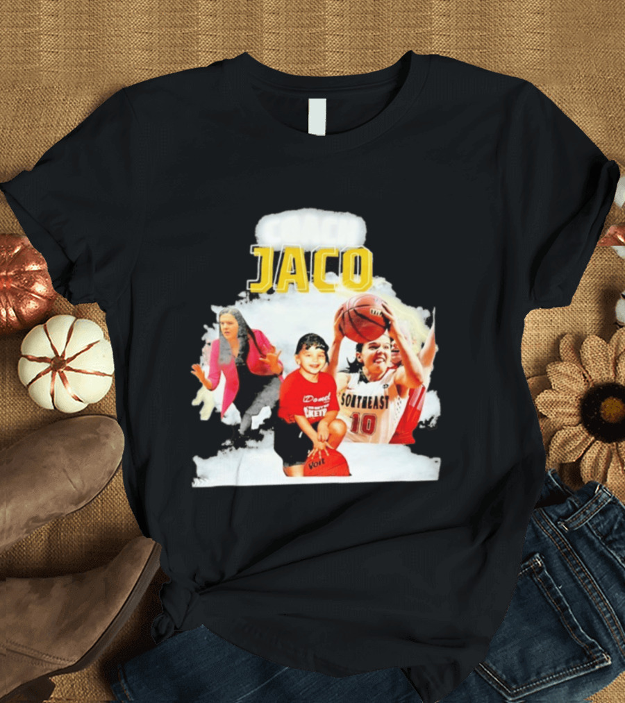 Coach Jaco Southeast Basketball Donelz Hoops T-Shirt