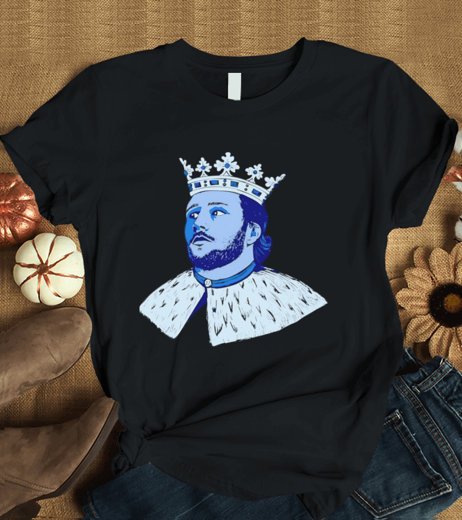 King Joshua MVP Josh Allen Regal Crown T-Shirt
