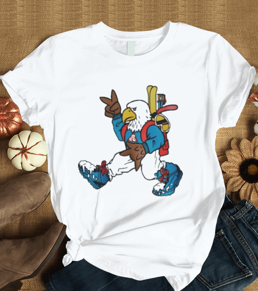 Brock Nelson Free Bird Hiking Eagle Adventure T-Shirt