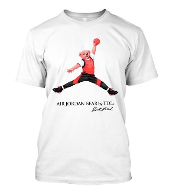 Air Jordan Bear Polo By LDFL Collaboration T-Shirt