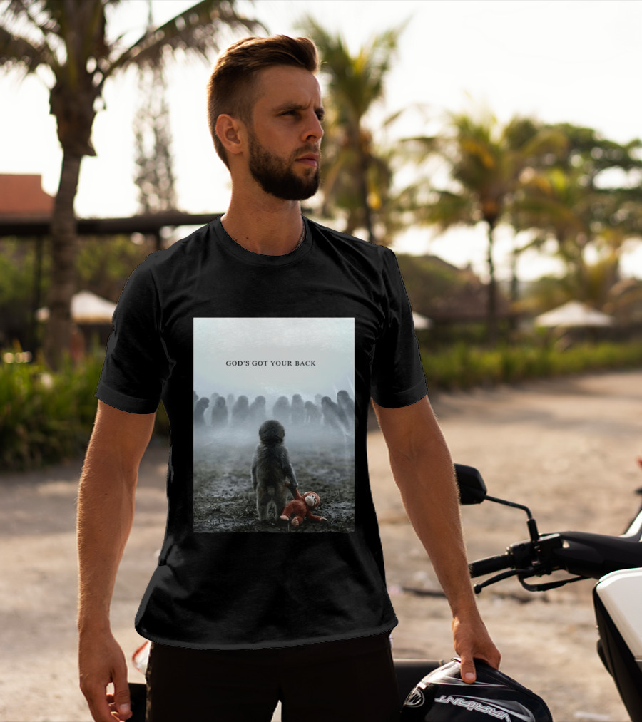 God's Got Your Back Monkey At Dawn T-Shirt