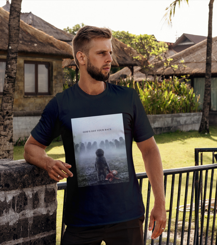 God's Got Your Back Monkey At Dawn T-Shirt