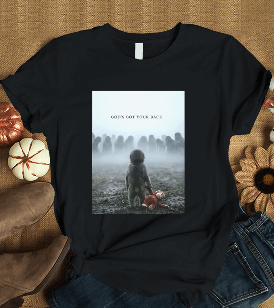 God's Got Your Back Monkey At Dawn T-Shirt