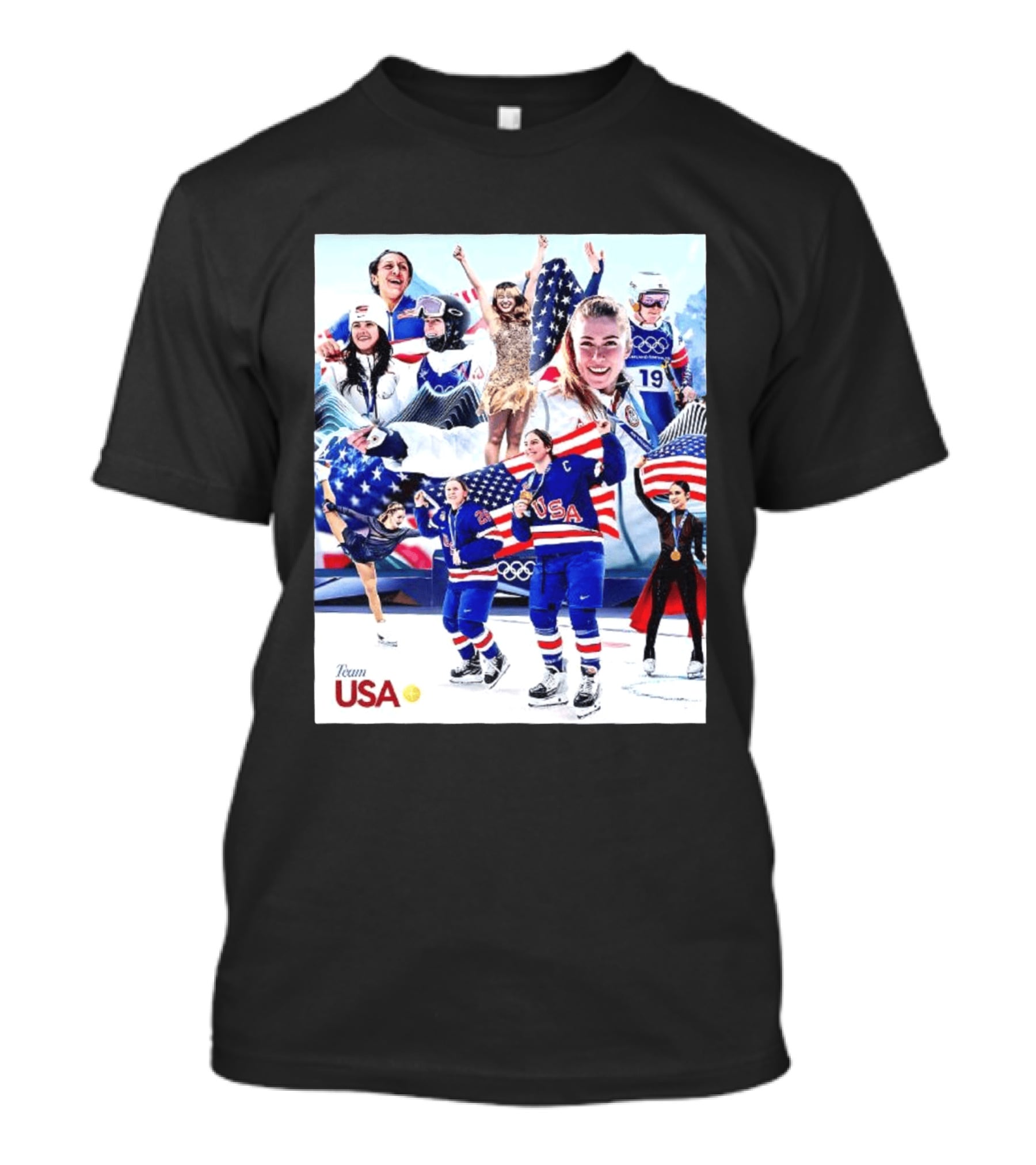 Team USA Dominated Winter Olympics Triumph T-Shirt
