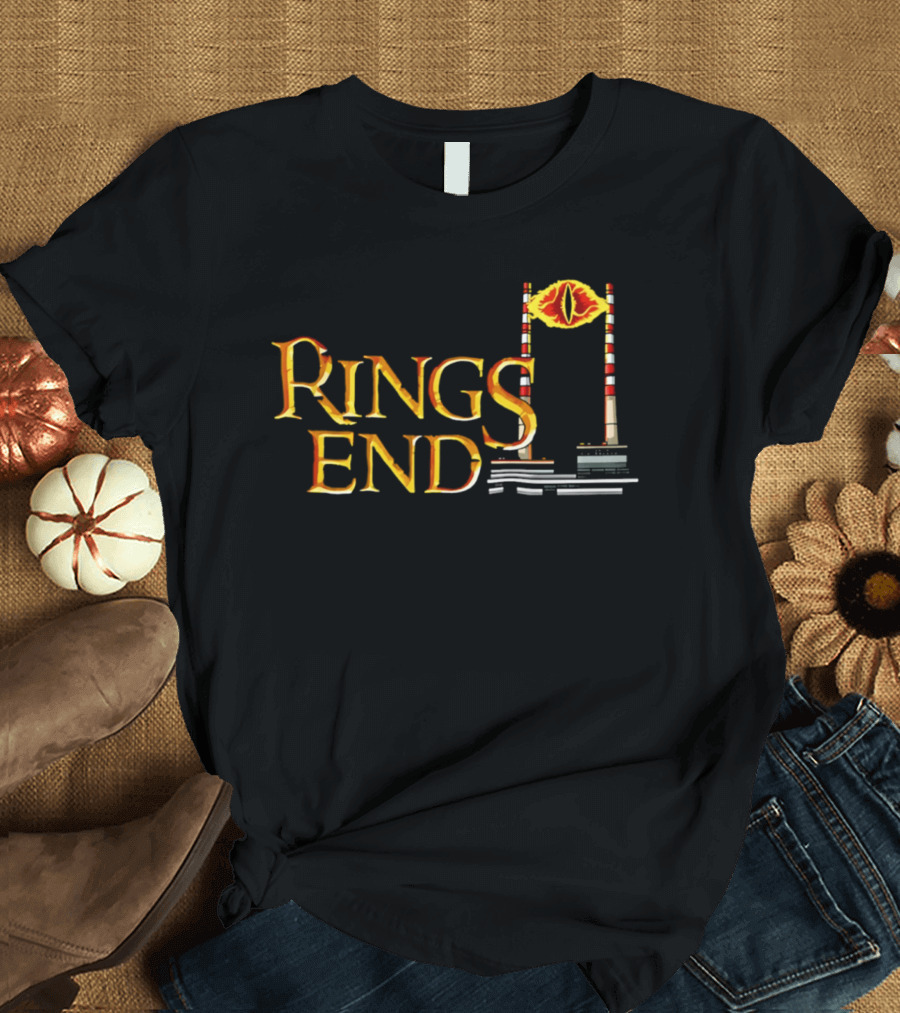 Rings End Sauron Eye Tower T-Shirt
