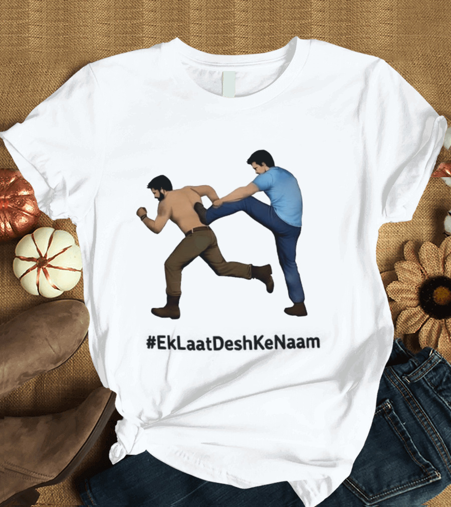EkLaatDeshKeNaam Inspirational Kick T-Shirt