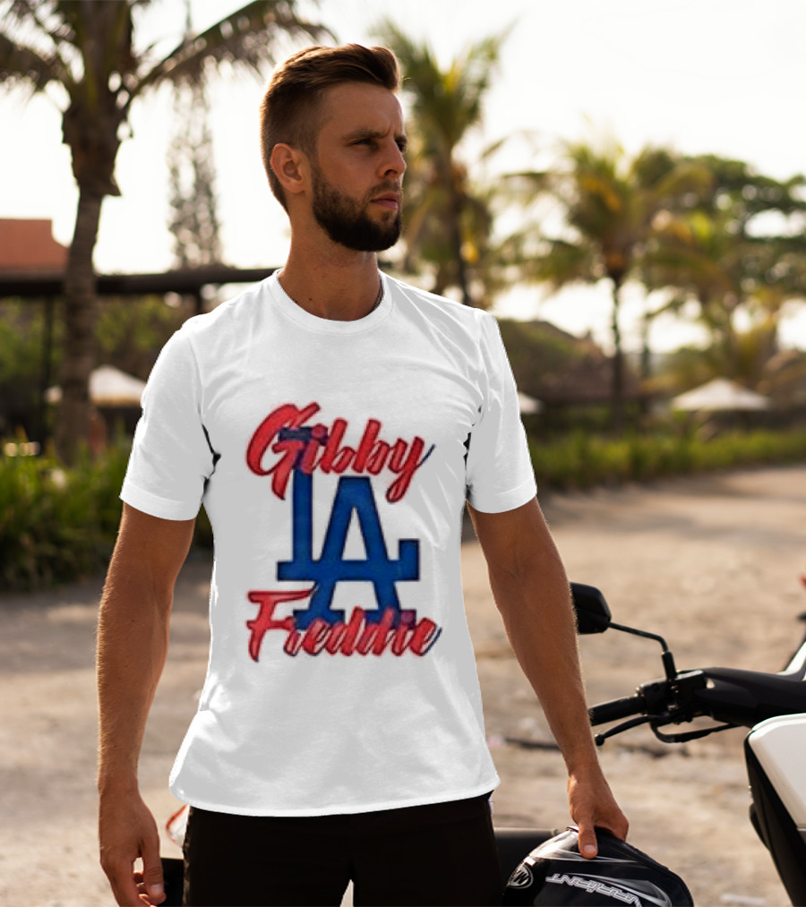 Gibby Freddie LA Dodgers T-Shirt