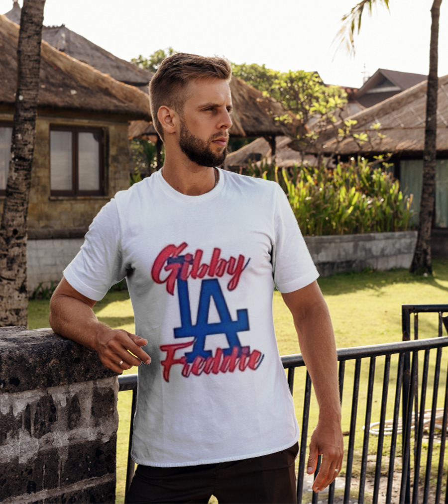 Gibby Freddie LA Dodgers T-Shirt