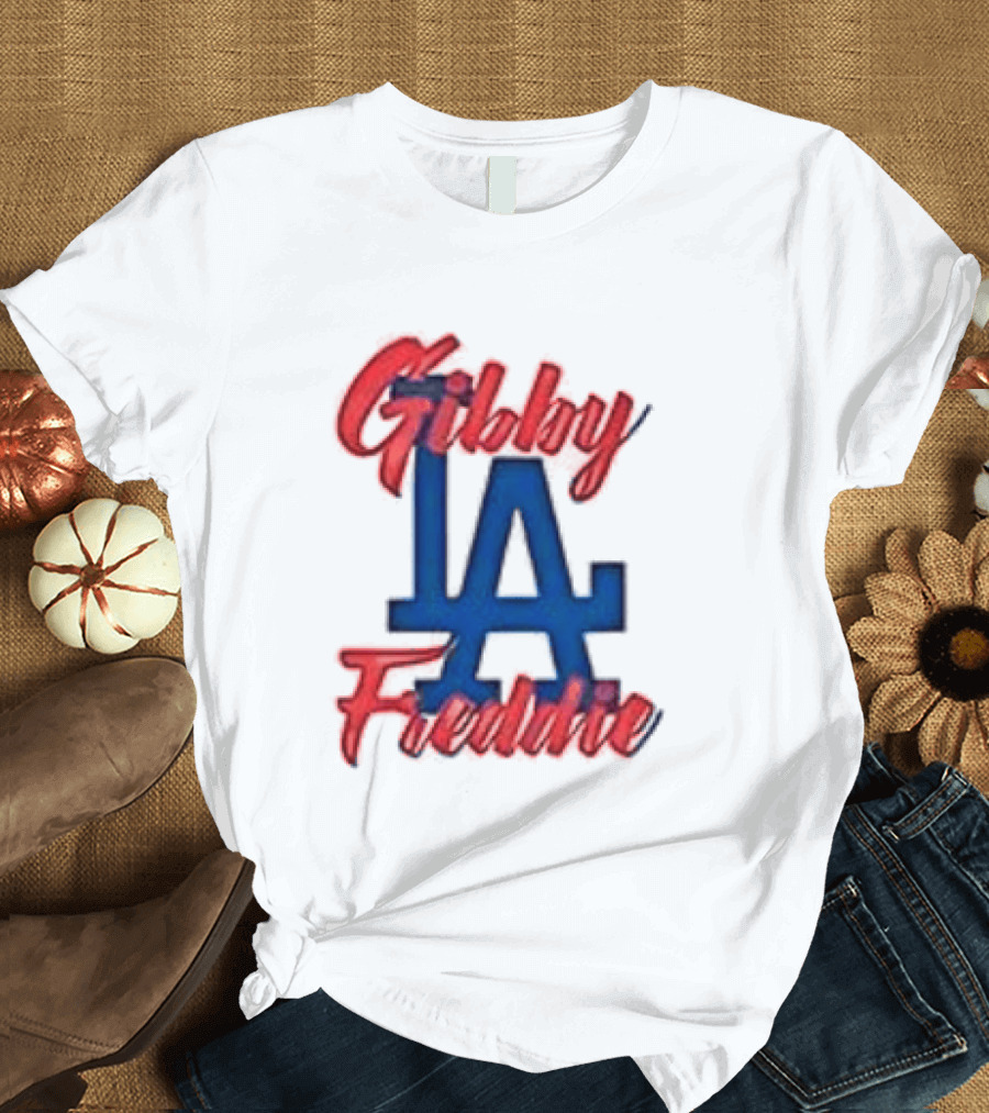 Gibby Freddie LA Dodgers T-Shirt