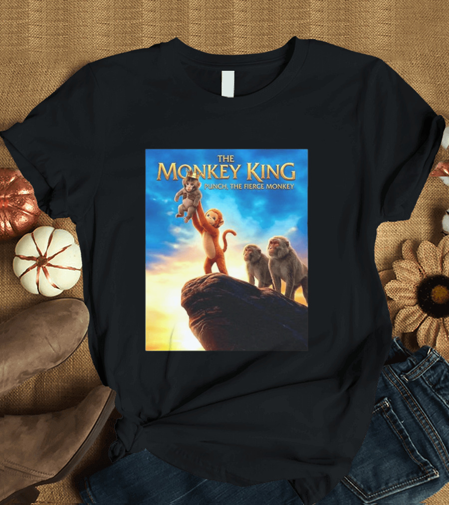 The Monkey King Punch The Fierce Monkey Epic Adventure T-Shirt