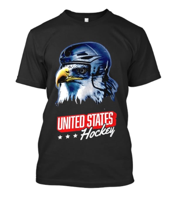 United States Hockey Eagle Milano Cortina 2026 Winter Olympics T-Shirt