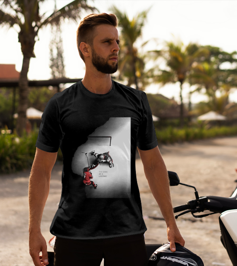 The Save Of A Lifetime Ice Hockey USA Olympics T-Shirt