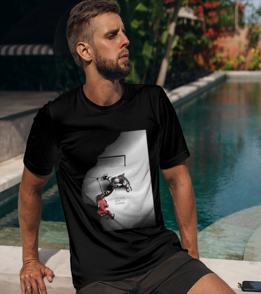 The Save Of A Lifetime Ice Hockey USA Olympics T-Shirt