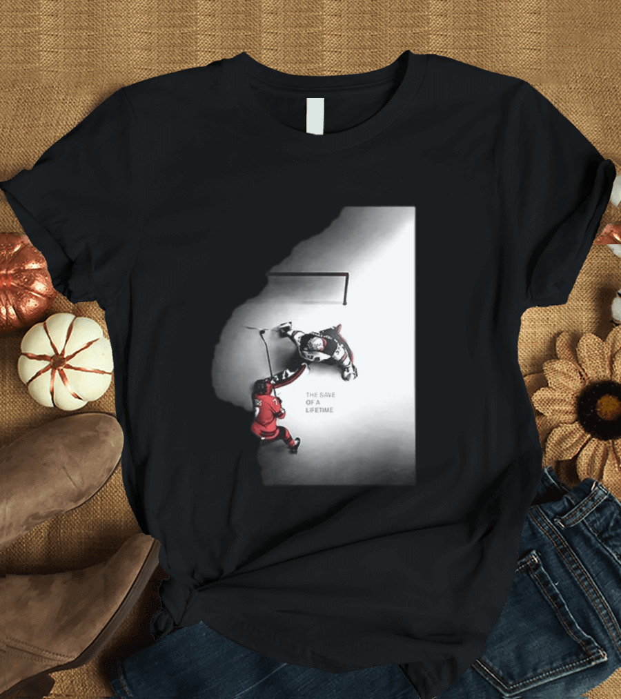 The Save Of A Lifetime Ice Hockey USA Olympics T-Shirt