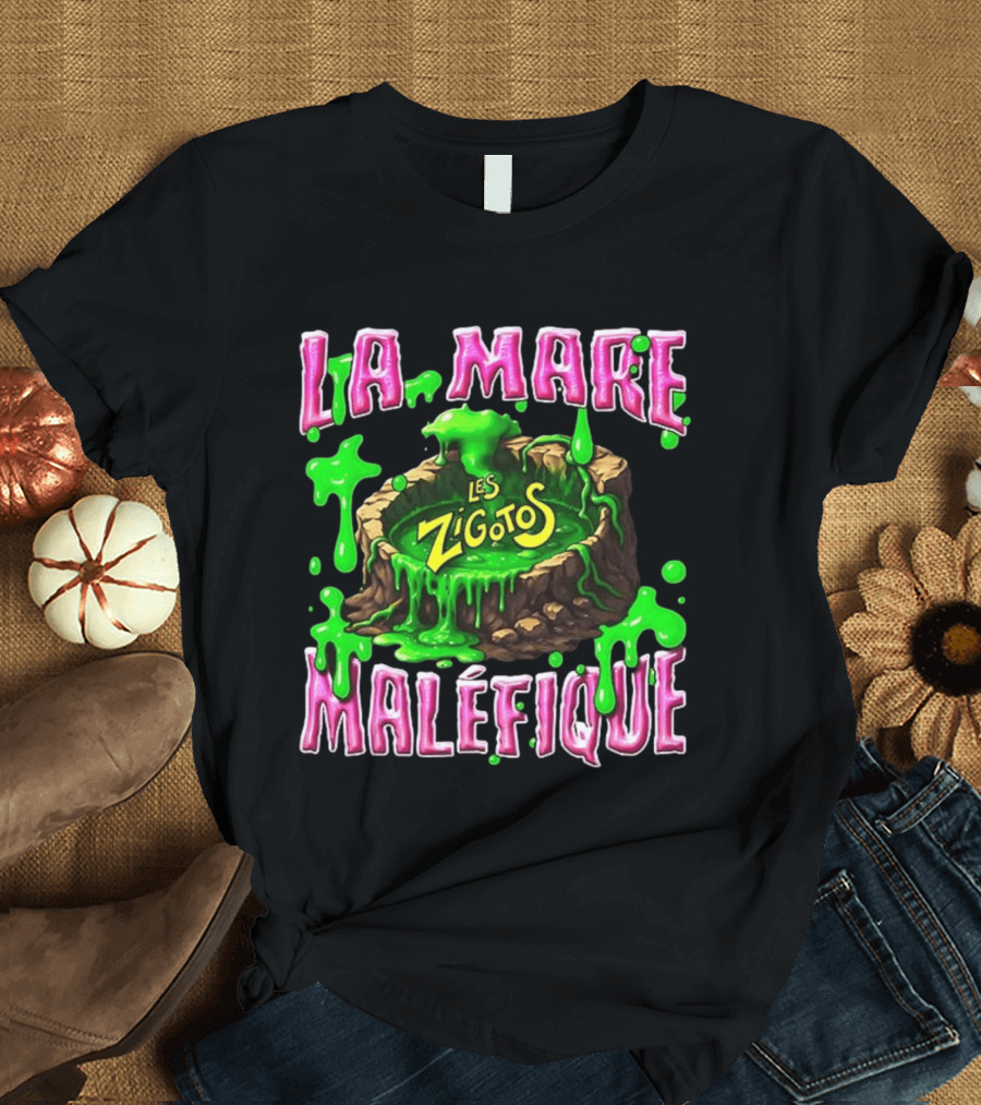 Les Zigotos La Mare Maléfique Green Goo Pit T-Shirt