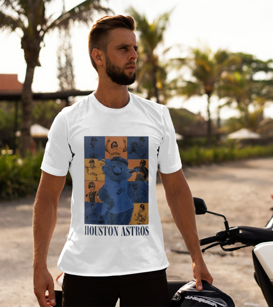 Houston Astros Mascot And Players T-Shirt