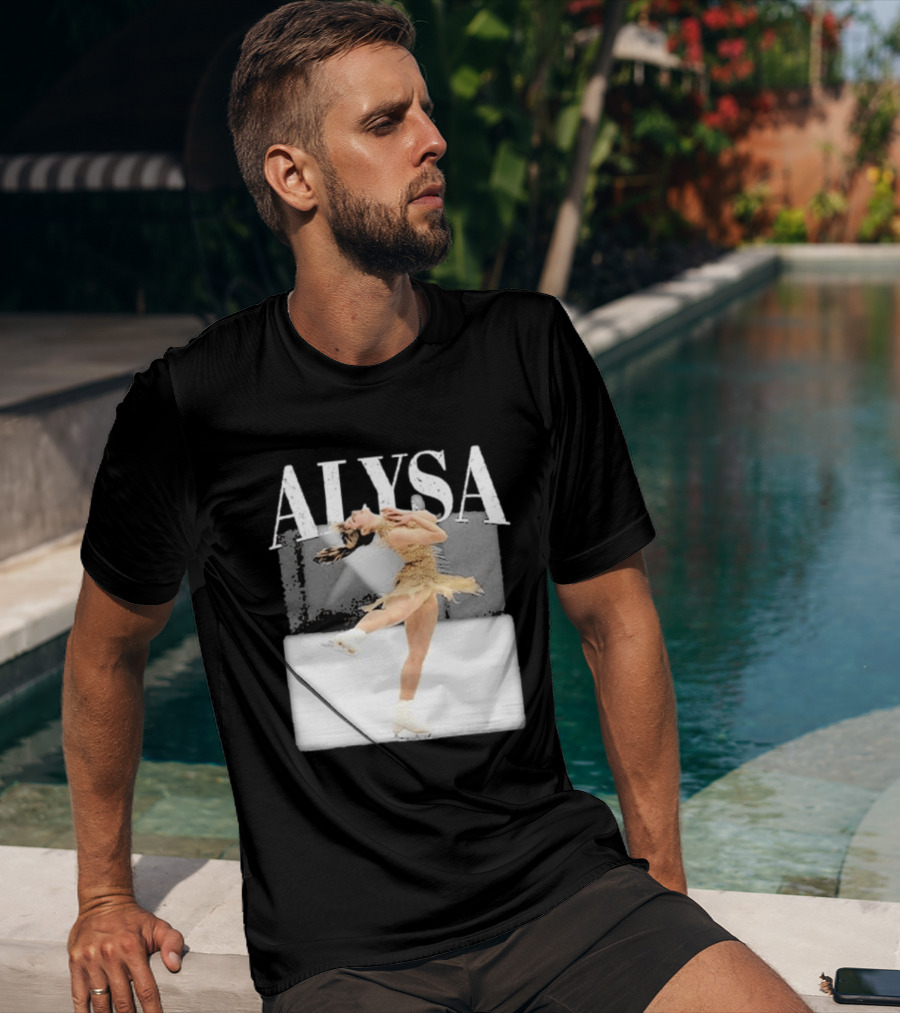 Alysa USA Skating Performance Frozen Moment T-Shirt