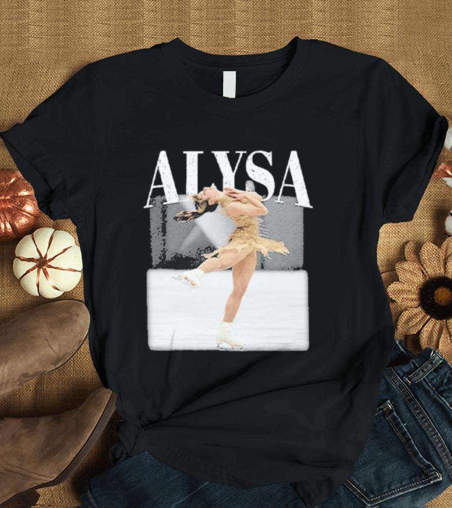 Alysa USA Skating Performance Frozen Moment T-Shirt