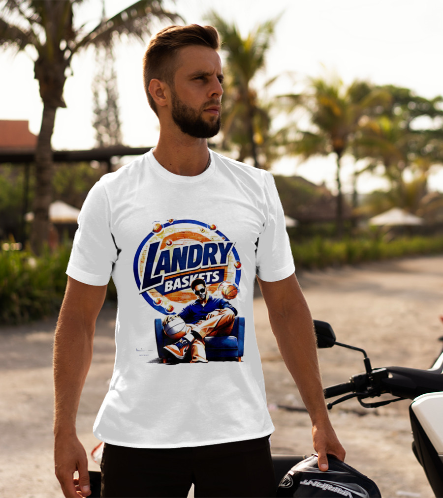 Landry Baskets Basketball Surreal Pop T-Shirt