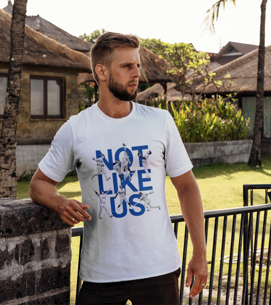 Los Angeles Dodgers Baseball Player Not Like Us Dynamic Play T-Shirt