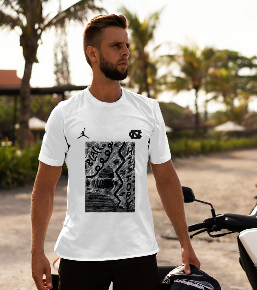 Jordan Brand North Carolina Tar Heels 2026 Black History Month T-Shirt