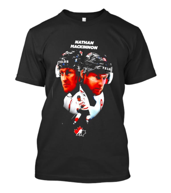 Nathan MacKinnon Canada Hockey Telus Team Maple Leaf T-Shirt