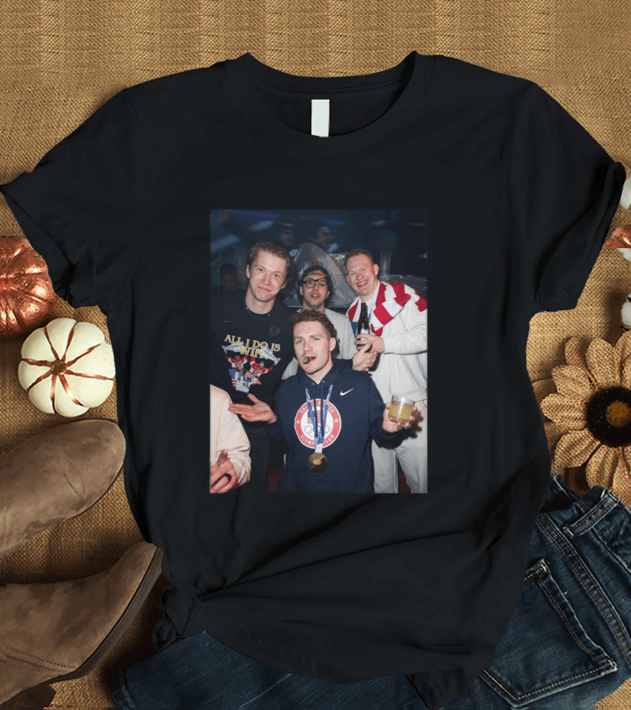 All I Do Is Win USA Men's Olympic Team Celebration T-Shirt