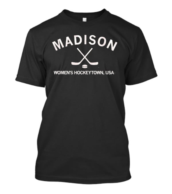 Madison Women's Hockeytown USA Crossed Sticks 2026 T-Shirt