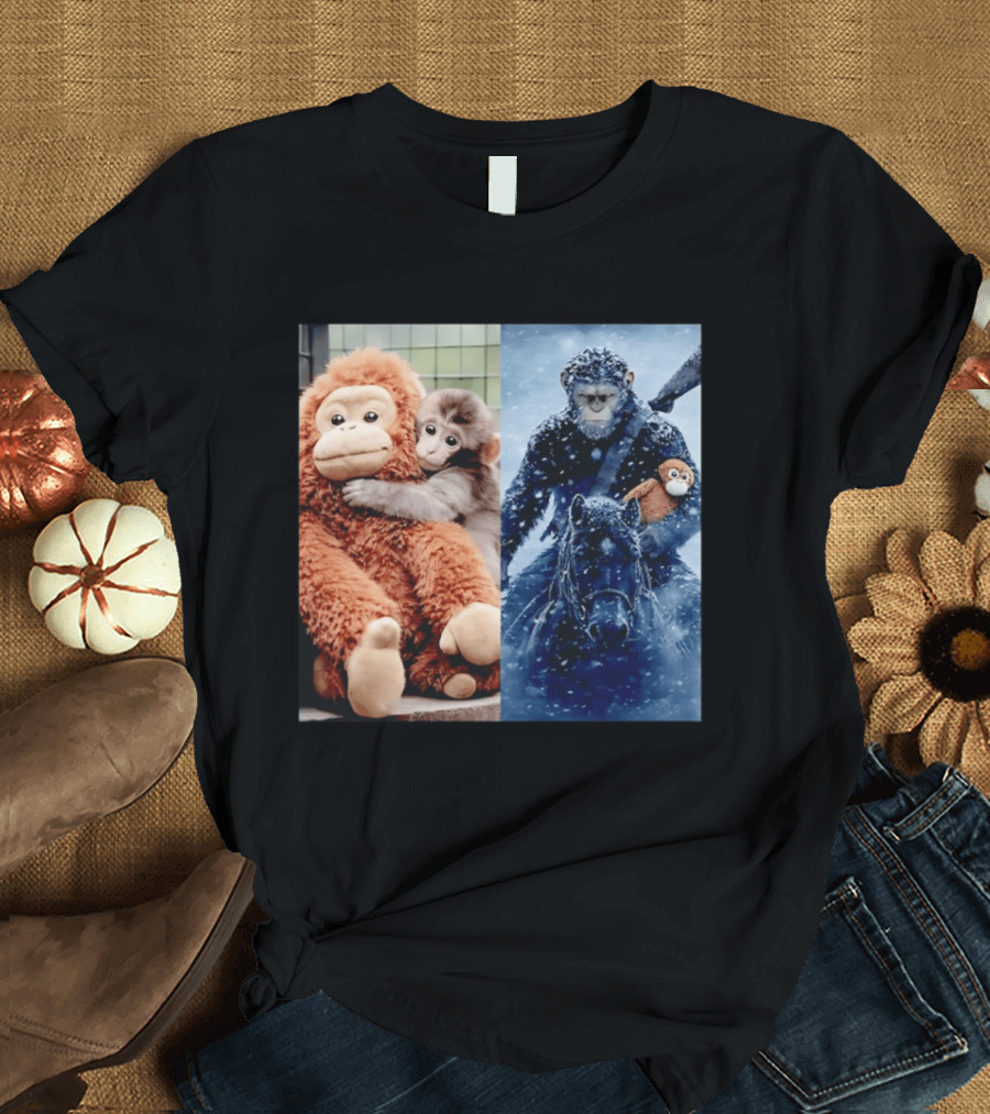 Punch Kun Monkey Evolution Young To Adult 2026 T-Shirt