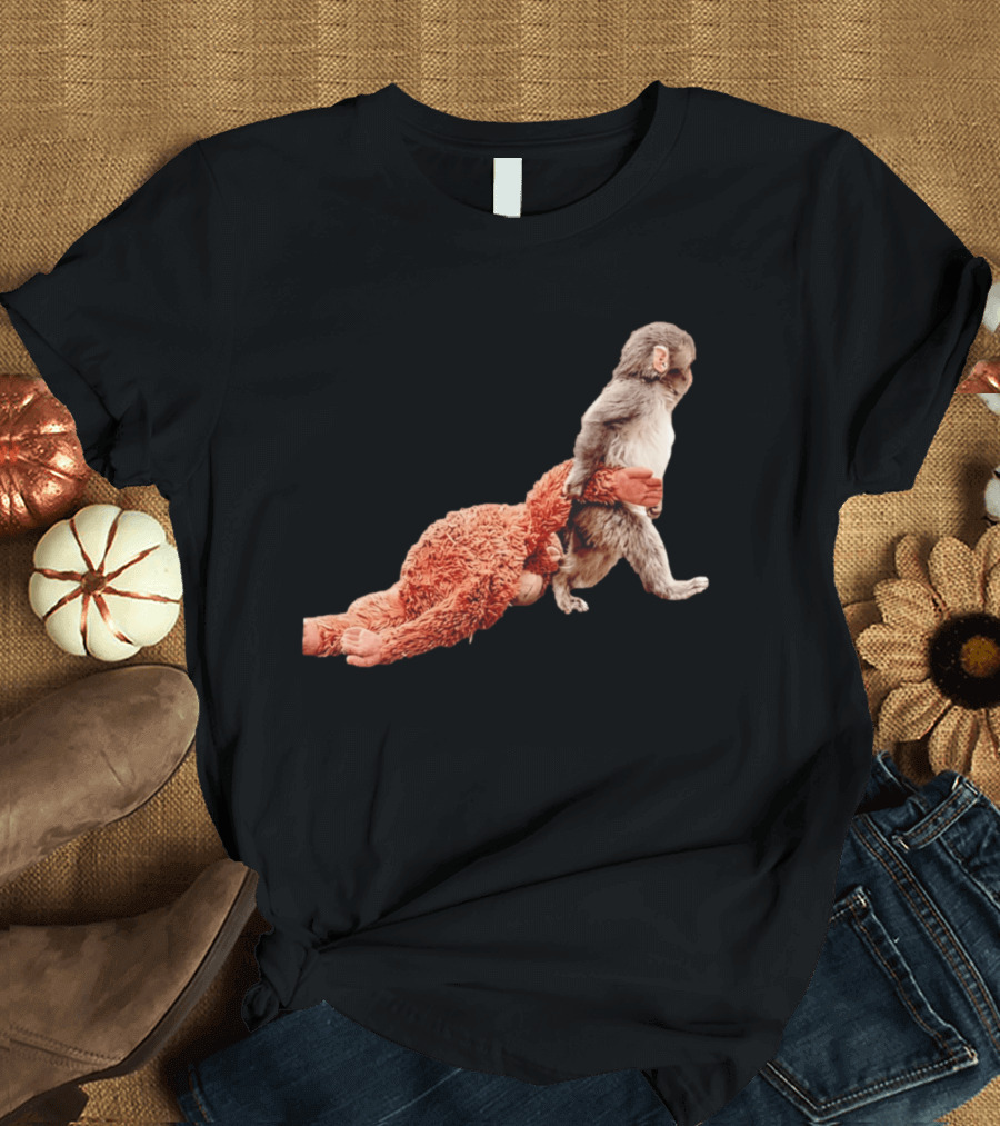 Punch Kun Monkey Meme Baby Toy Duo T-Shirt