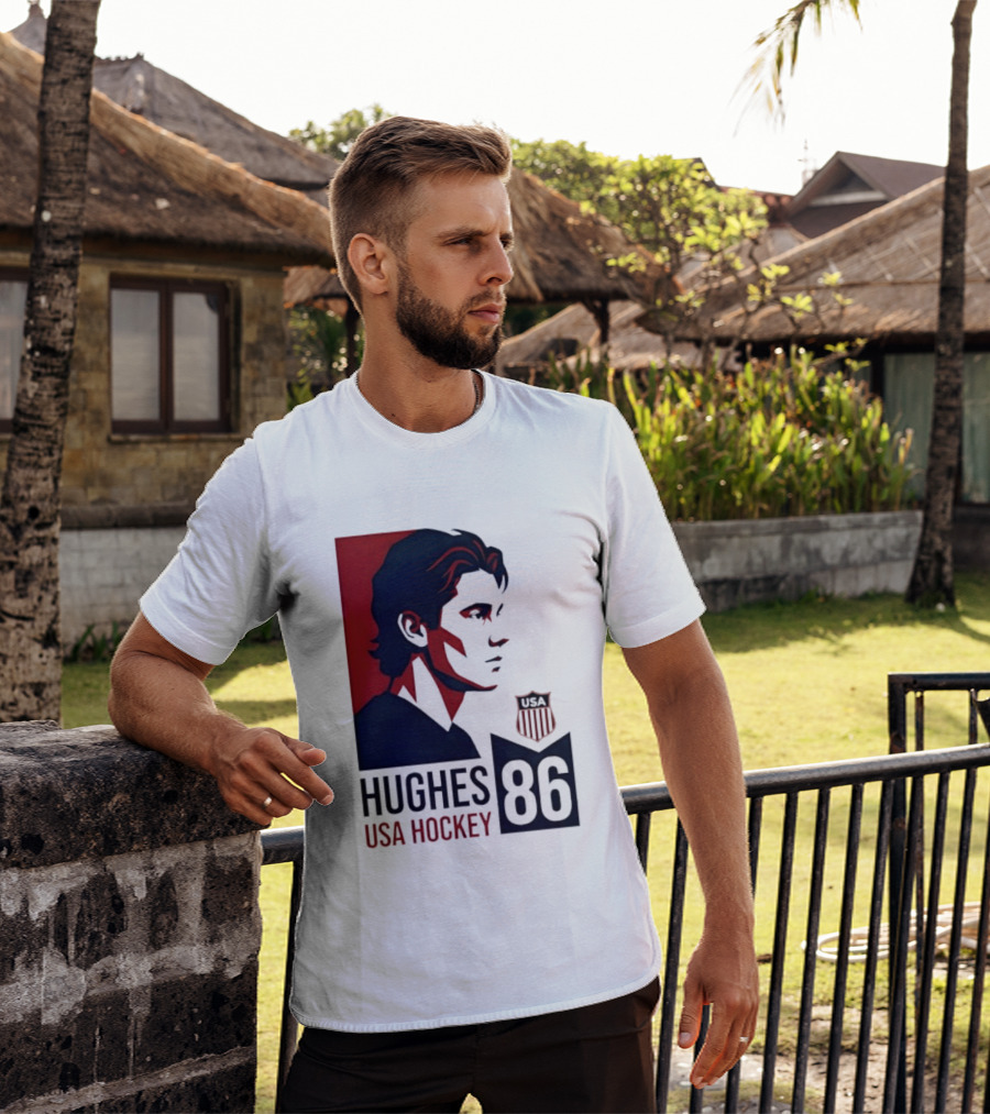 Hughes USA Hockey 86 Winter Olympic Team 2026 T-Shirt