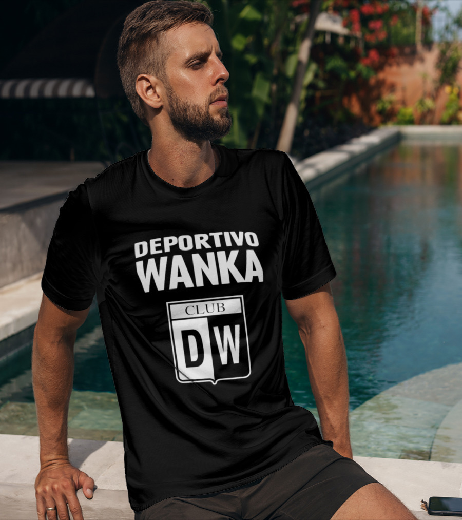 Deportivo Wanka Club DW Logo Football Team Sports T-Shirt