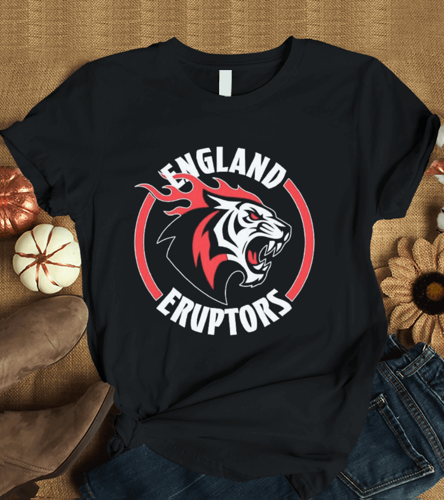 England Eruptors International Arena Football Lion T-Shirt