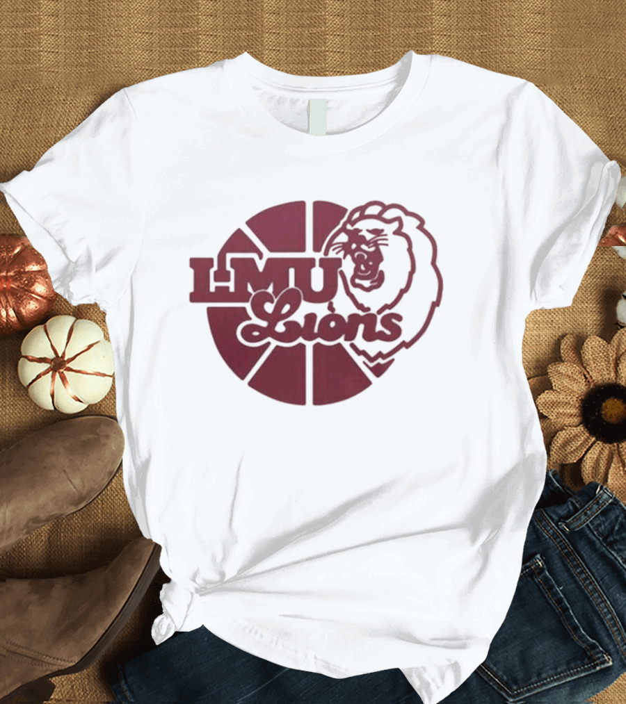 LMU Lions Basketball Throwback Night 2026 T-Shirt