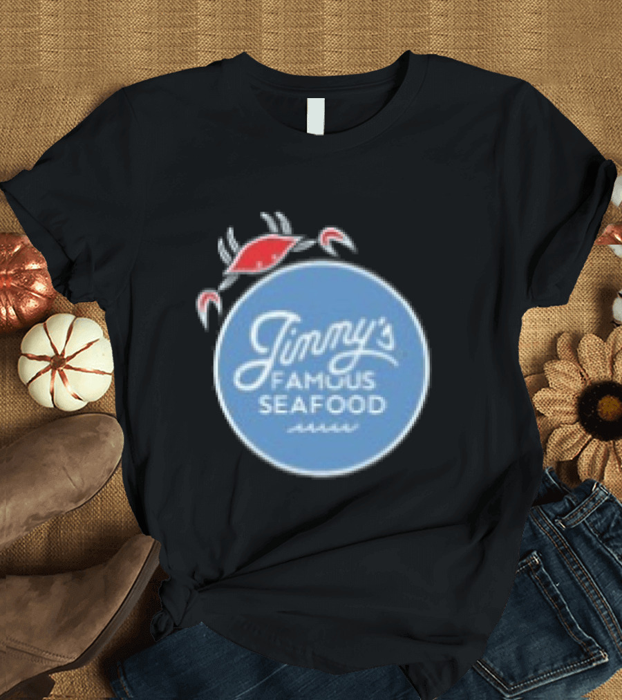 Jimmy's Famous Seafood Go Fuck Yourself Red Crab Circular Motif T-Shirt
