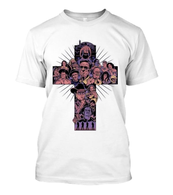 Righteous Gemstones Season 4 Cast Cross Shape T-Shirt