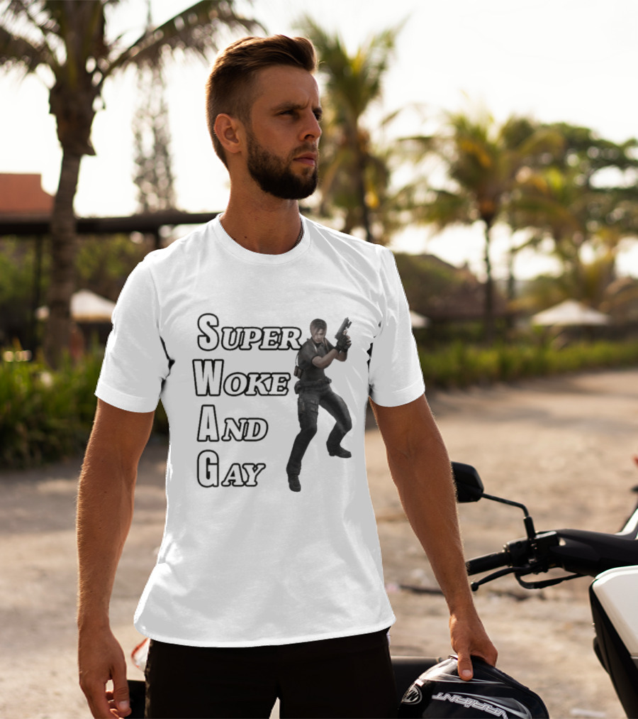 Super Woke And Gay SWAG Leon T-Shirt